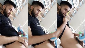 fucking my soft dragonair pokemon plushie until i cum