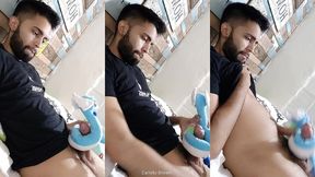 fucking my soft dragonair pokemon plushie until i cum