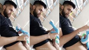 fucking my soft dragonair pokemon plushie until i cum