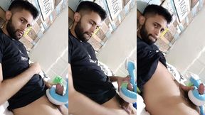 fucking my soft dragonair pokemon plushie until i cum