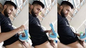 fucking my soft dragonair pokemon plushie until i cum