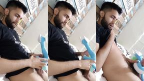 fucking my soft dragonair pokemon plushie until i cum