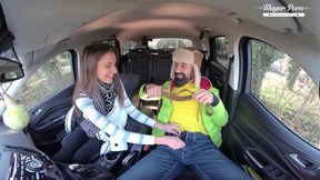 Watch erotic Mugur and Lili Charmelle's video