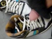 Fucking Adidas Hardcourt and NMD, jerking off on Osiris Bronx