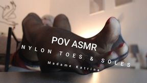 POV Milf Soles & Nylon worship