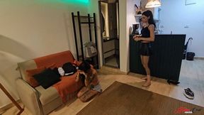 CLEAN AND SWALLOW MY FEET - BY KARINA CRUEL - CLIP 4 - KC PRODUCTIONS