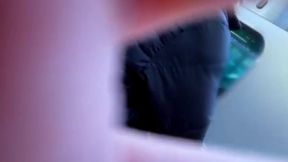 J-Chan in Mini-Skirt Spotted at Station - Train Ride Leads to Intimate Encounter Behind