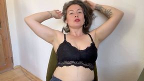 instraction for slave how to adore her armpits