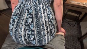 creaming shorts during lap dance from redhead