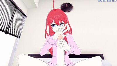 Intense sex with Isuki Nakano in the bedroom: A Japanese Hentai cartoon with verified amateurs and uncensored gameplay