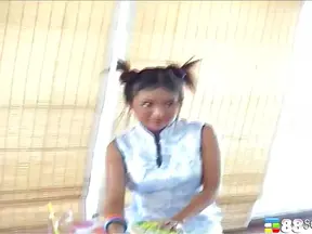 Vivian Lin's Erotic Solo Tease: Sultry Poses & Explicit Displays