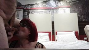I drink my master&#039;s cum, and then I cum only on his feet, I&#039;m his slave