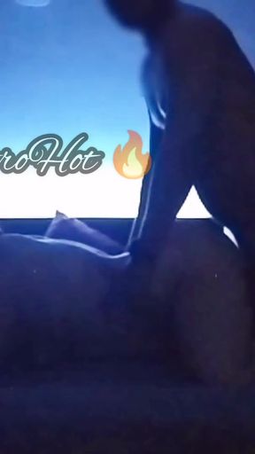Thrilling moment from &quot;Fucking security guard, very hot Latina with huge ass&quot;
