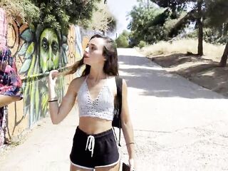 FULL ANAL sex with this teen tourist