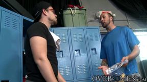 Dustin takes in charge of pounding Jasons ass