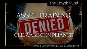 Asset Training: Cleavage Compliance { Breast & Cleavage Worship, Tease & Denial, Rip-Off }