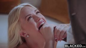 BLACKED Blonde Cutie Jazlyn Is Obsessed With Her BFF's Boss - Jazlyn Ray