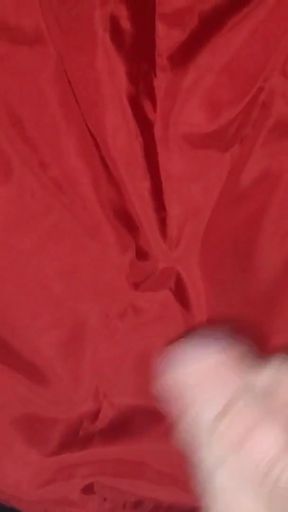 Must-share moment from &quot;Using 6 different office skirts as cum rags&quot;