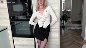 Will You go without Lunch or Will You Taste My Pineapple Cum? What Will you Choose?
