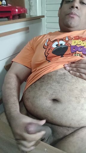 She caught me jerking off