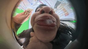 8K VR 360 ERER Saliva Humiliation of the Dwarf