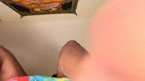 Ebony Foot Dangling