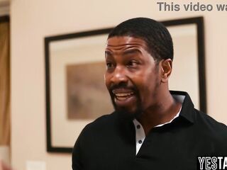 Small Latin babe headmistress gets her taut cunt pounded with a huge BBC