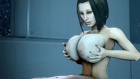 Sci-Fi Seduction: Awakening Beauty Craves Cosmic Pleasure in Space Chamber