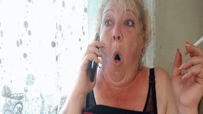 Telephone conversation, cigarettes, coughing WMV