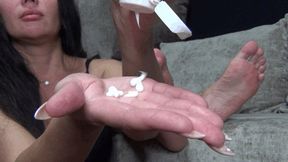 Sensual massage for big feet bb