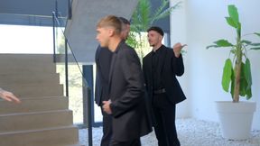 The Boss's Wife Starts Giving Him Blowjobs on the Sly to the Whole Office Until Everyone Ends up Fucking Her