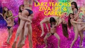 HD Ziva Fey - Larz Teaches Ziva Lift And Carry