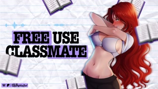 FREE-USE NERDY GIRL FUCKED IN THE LIBRARY | Hentai ASMR Audio Roleplay Yumprincess