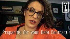 Preparing for your Debt Contract - SD