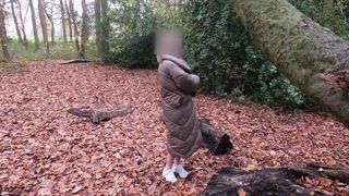 Risky Flashing Near Strangers!