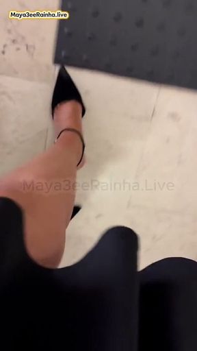 Outdoor Shoe Dangle: Michael Kors Suede Slingbacks