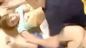 Skinny Japanese MILF Pounded by Hung Young Neighbor Next Door