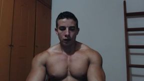 Big Hard Muscle  Flex Show