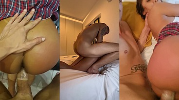 putinha safada saiu do pará pra sentar na rola grande e grossa do carioca - parte 4