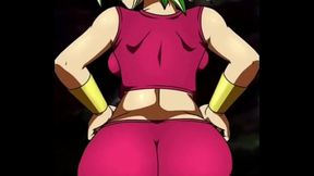 Kefla aplaudiendo con las nalgas