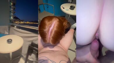 I Met A Stranger On Holiday And Fucked Him On His Balcony In Front Of Busy Beach