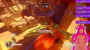 Nekos Steamy Punishment During Overwatch Stream – Naughty Anime Fun