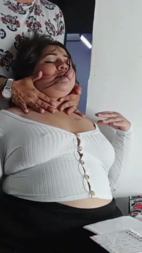 Key moment from "My stepdaughter needs help with her homework, I help her, but she pays me with her body and lets me fuck"