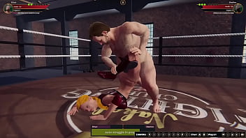 Ethan vs Sherlinn (Naked Fighter 3D)