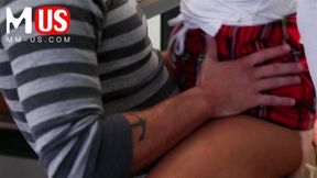 Delphine Avery Black Invites Her Neighbor Over For Lunch And Some Amazing Head