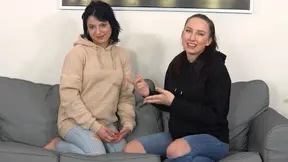 Naughty punishment for the loser of a strip card game