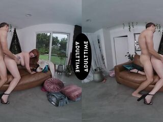 UP CLOSE VR - YOU Watch Your Old College Buddy Bang Your Lewd Wife Lauren Phillips - CUCKOLD POV