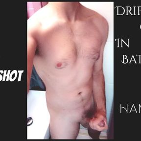 Standing Cumshot - Dripping Cum In Bathroom By Hammer Hart