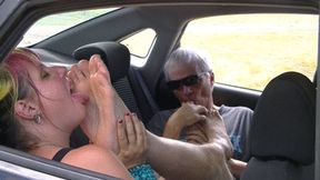 Foot fetish bait (mp4)