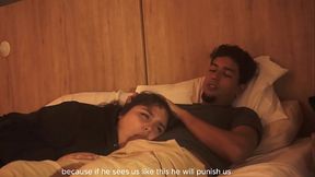 Watching Netflix with my stepsister while she was lying on my lap &mdash;  we almost got caught